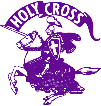 Holy Cross Crusaders 1966-1998 Primary Logo iron on paper